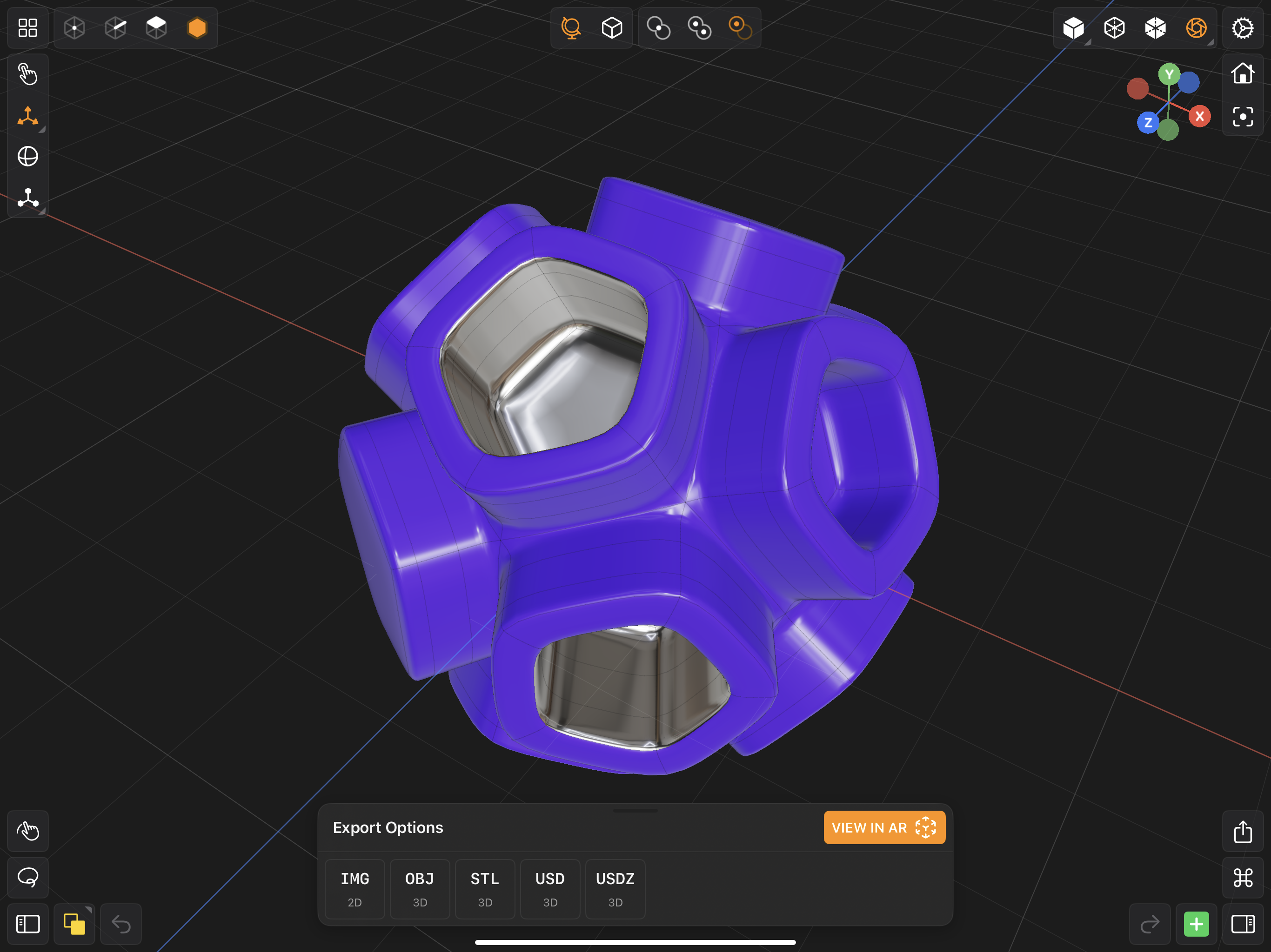 Valence 3D Modeler Export Options Sheet