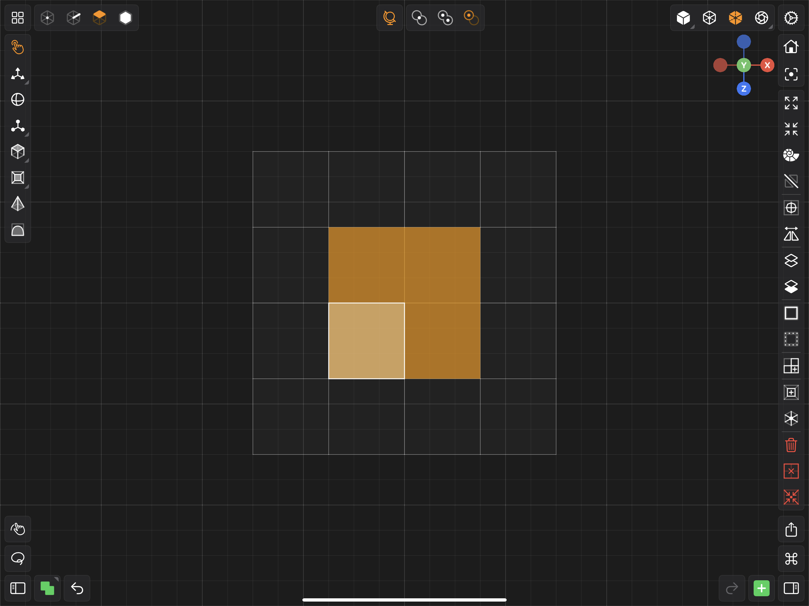 Valence 3D Modeler Face Active Component