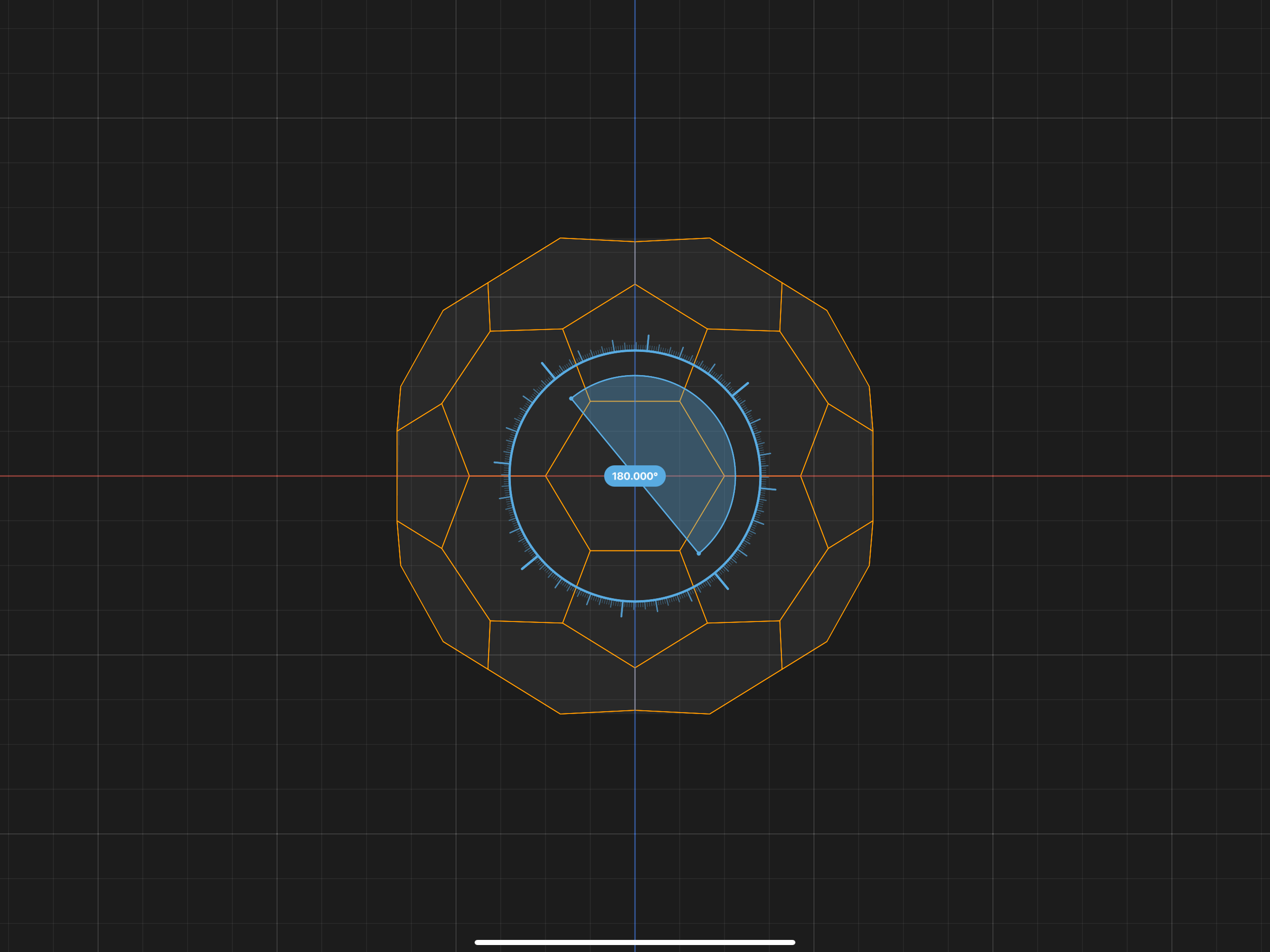 Valence 3D Modeler Rotate Measurement