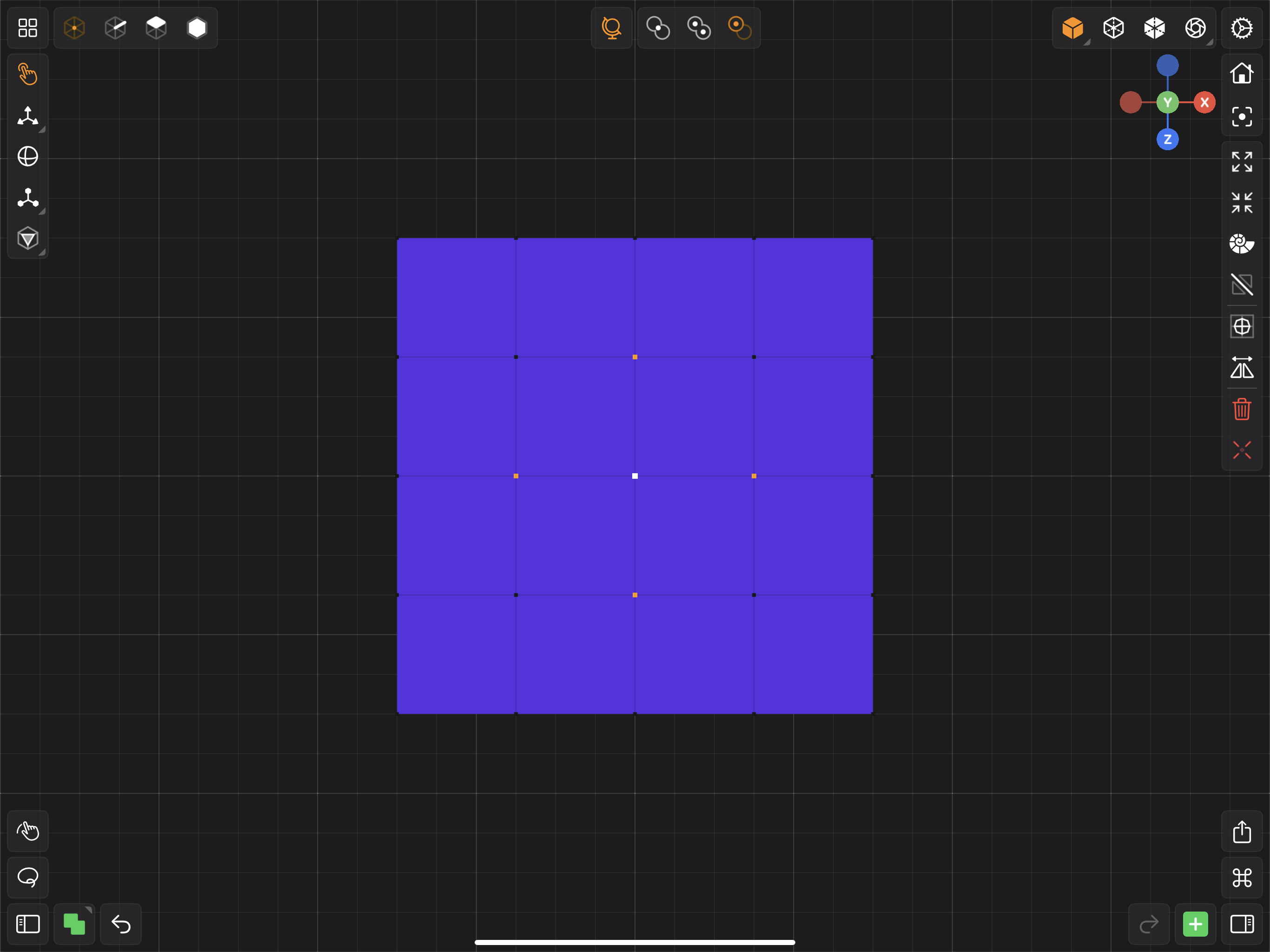 Valence 3D Modeler Vertex Active Component